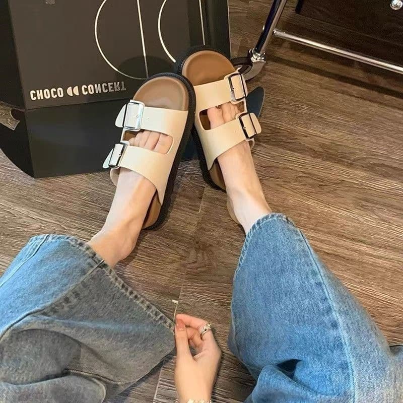 Double Buckle Sliders
